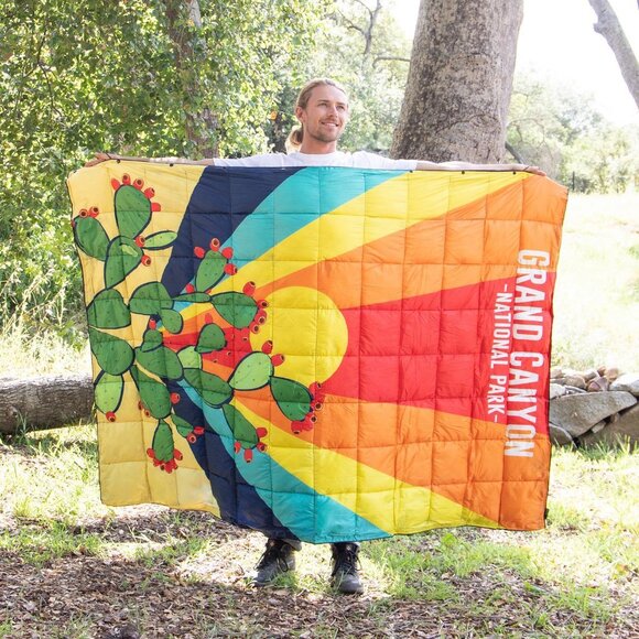 Pack Venture Grand Canyon National Park Packable Camping Blanket - 78x53” NWT - Picture 6 of 9